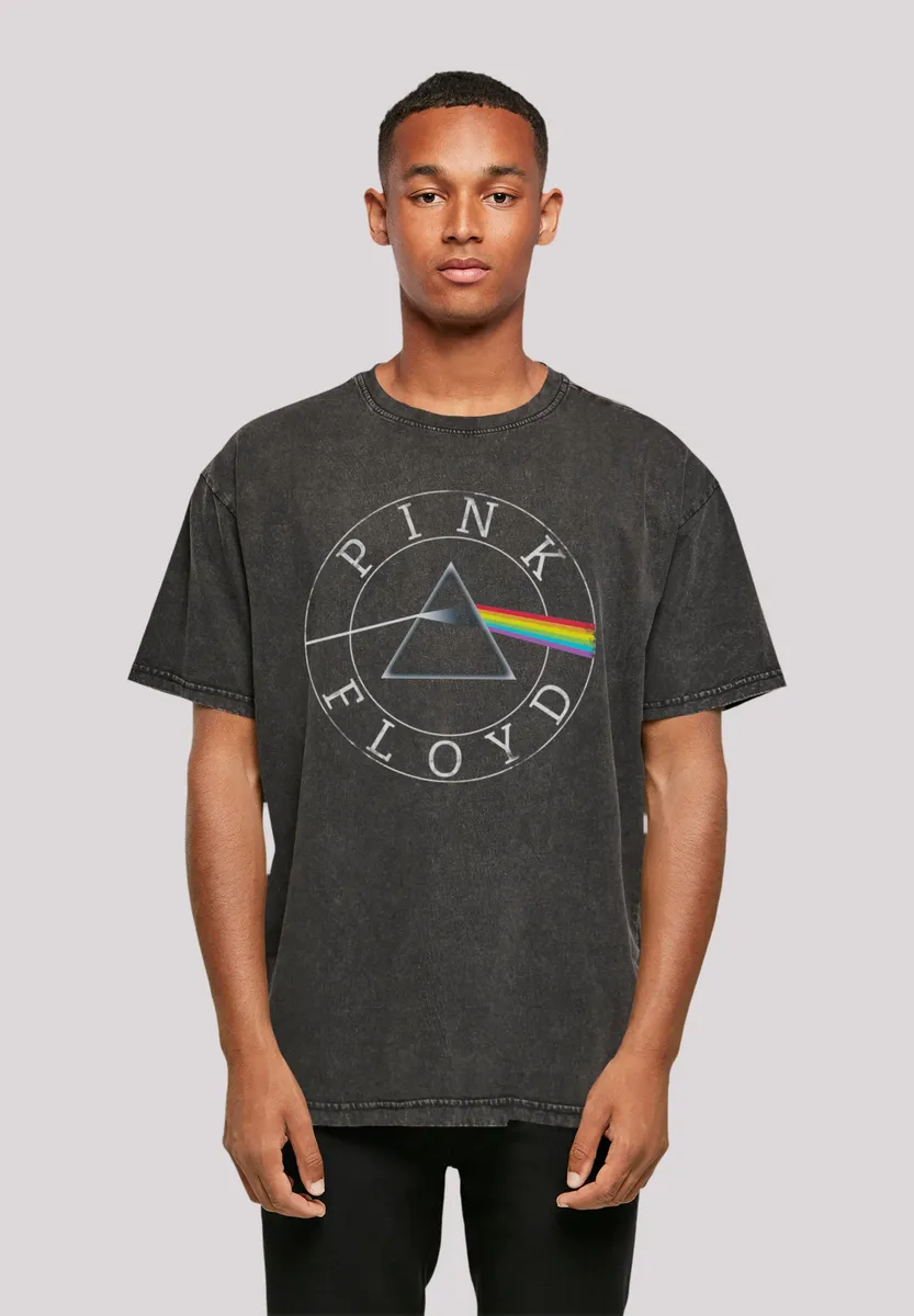 

F4NT4STIC Футболка "Pink Floyd Oversize", принт, черный