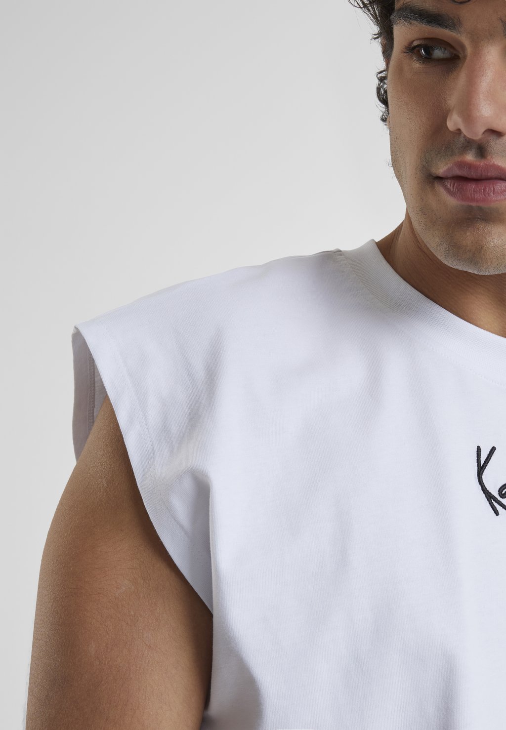 

Топ Small Signature Tee Karl Kani, белый