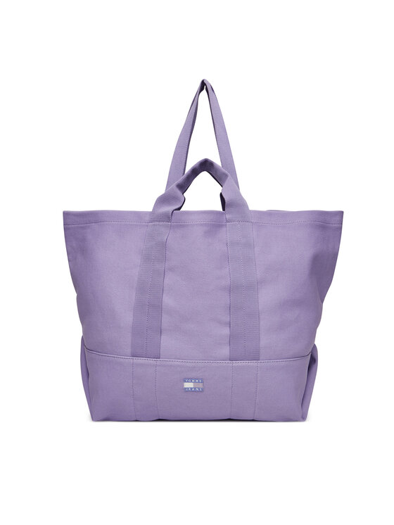

Сумочка Tjw Tote Edition Canvas AW0AW17542 Tommy Jeans, фиолетовый
