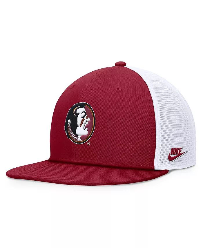 

Мужская кепка Snapback цвета гранат/белый Florida State Seminoles Legacy Pro Nike