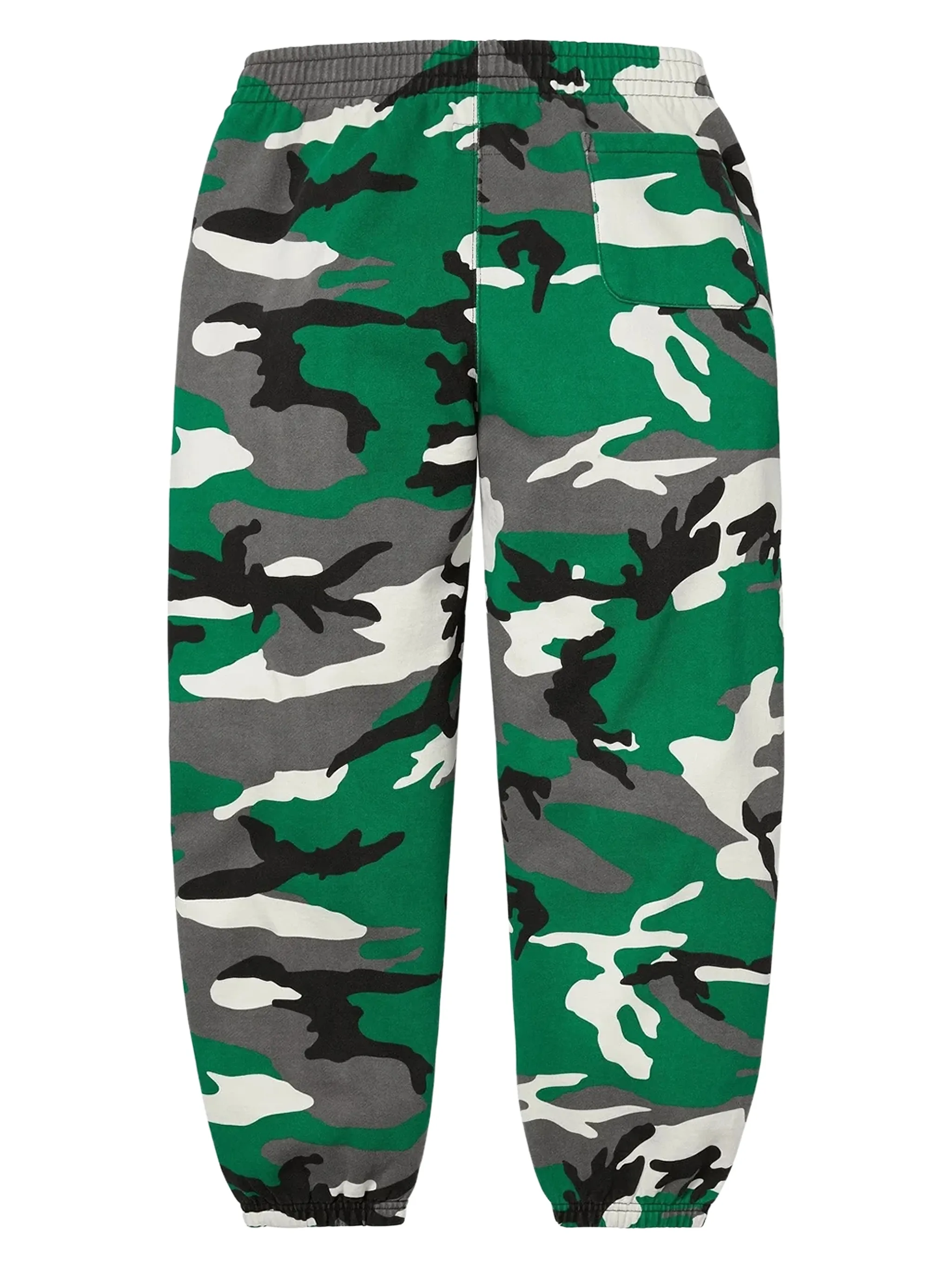 Спортивные брюки в мелкую клетку Supreme, зеленый — фото 2