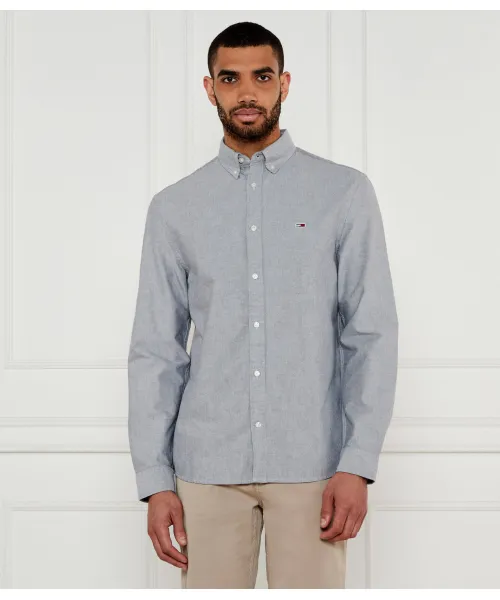 

Рубашка Regular fit Tommy Jeans, синий