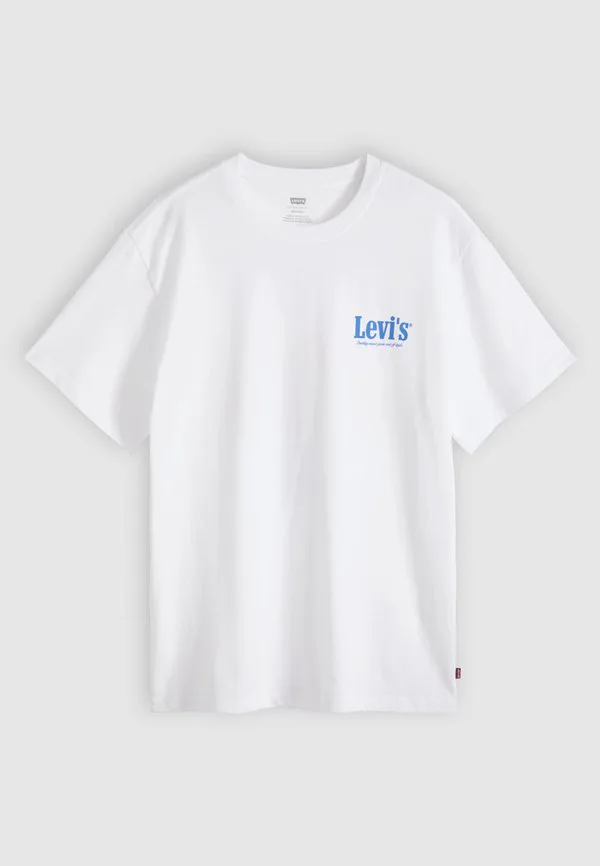 Футболка свободного кроя с принтом ss Levi'S, White Plus — фото 4