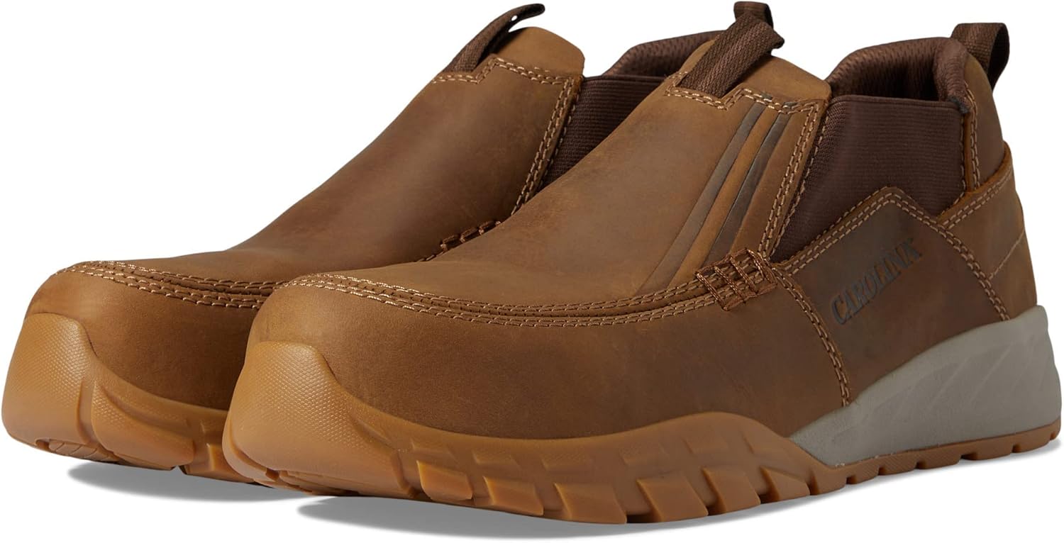 

Мужские ботинки Carolina с усиленным носком и облеганием, коричневый