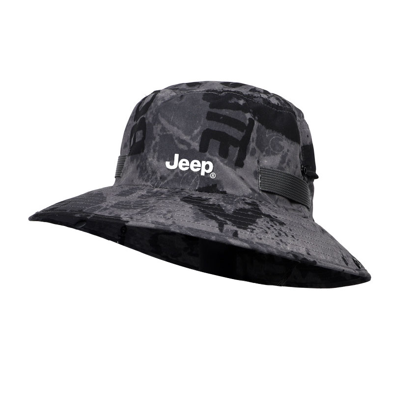 

Полиэстеровая панама Unisex Jeep, темно-серый ink wash