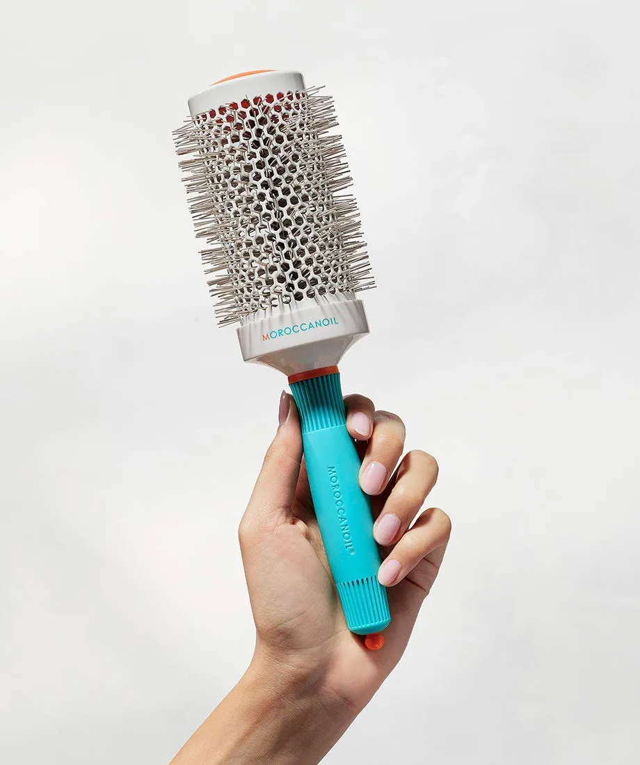 Круглая керамическая щетка Moroccanoil, Blue — фото 3