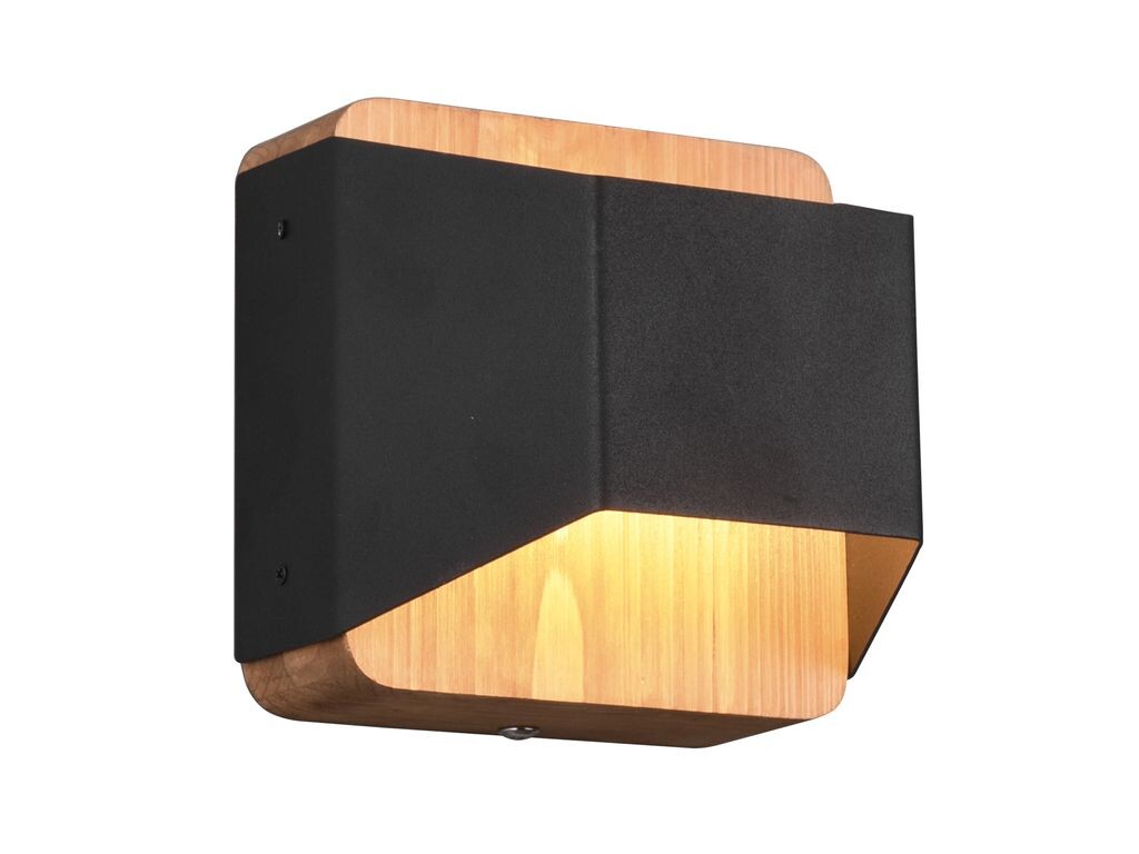 

Настенный светильник Trio Arino LED матовый черный 12см