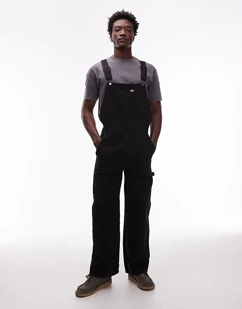 

Холщовый комбинезон Dickies черного цвета