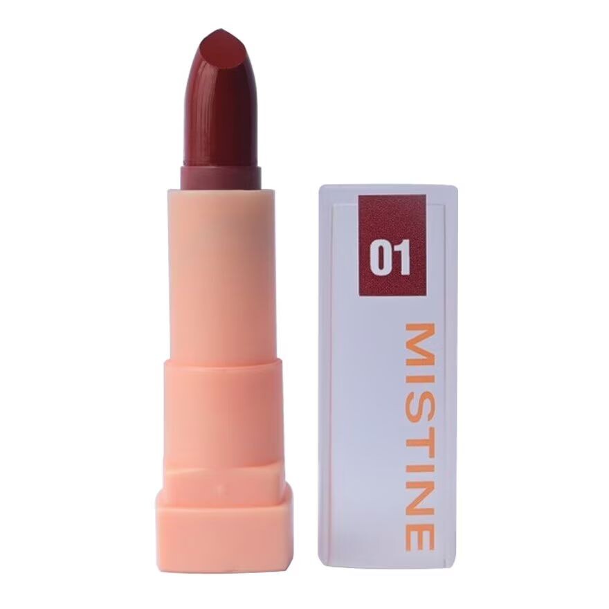 

Mistine Полуматовая мини-губная помада Pretty Me 1,55 г. 01 Вино, Wine