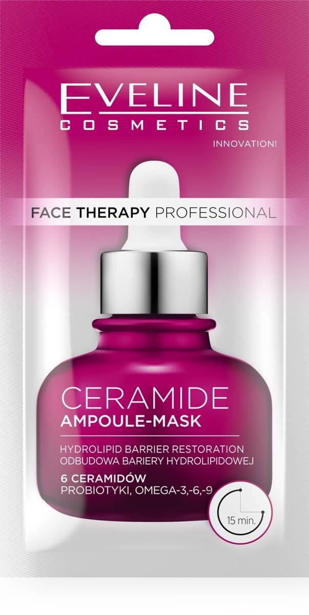 

Кремовая маска для лица с керамидами Eveline Face Therapy 8 мл
