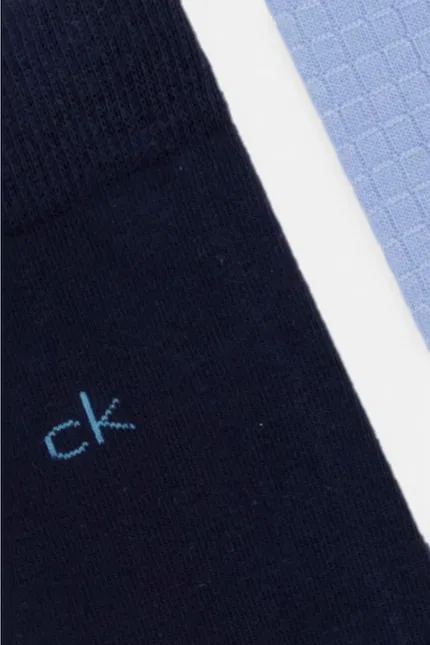 Носки 2 шт Calvin Klein, синий — фото 2