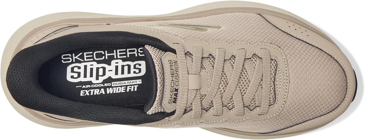 Кроссовки Skechers для мужчин Hands Free Slip-ins Max Cushioning Endeavour - модель Cardova, черный — фото 3