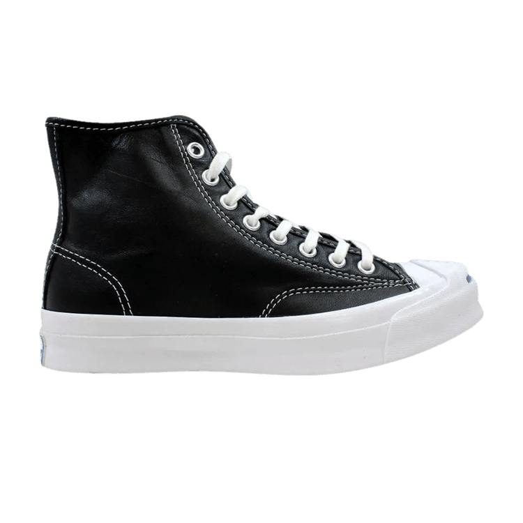 

Кроссовки Converse Jack Purcell Signature Hi 'Black White', черный