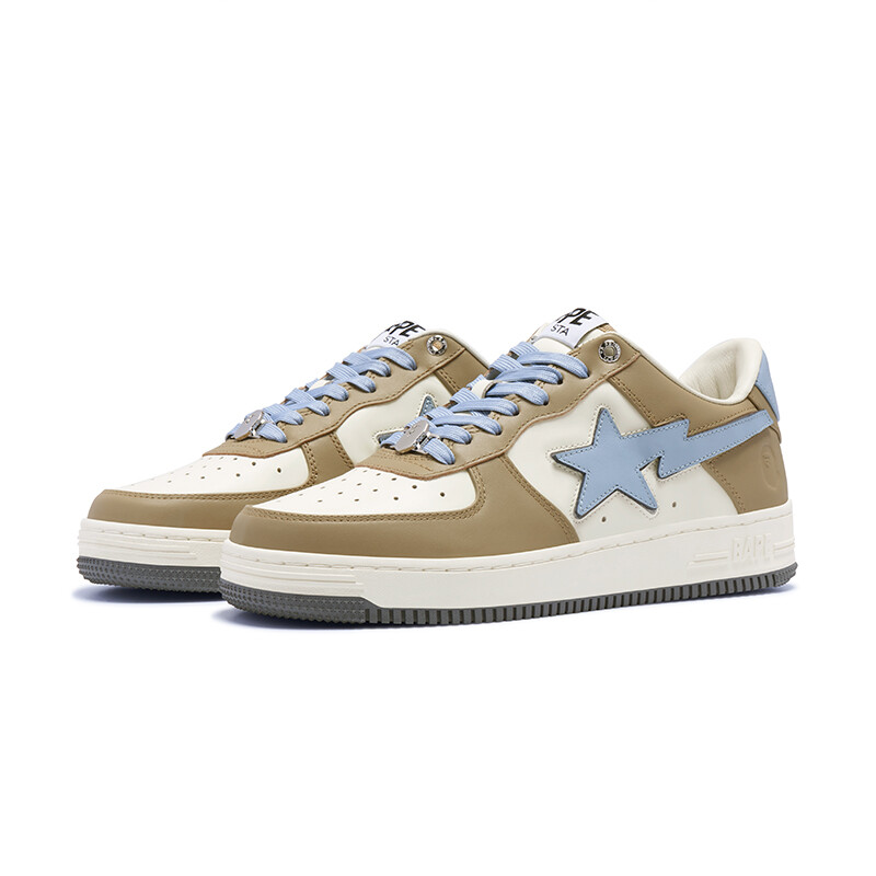 Мужская обувь для скейтбординга A BATHING APE STA, Коричневый БГЗ — фото 2