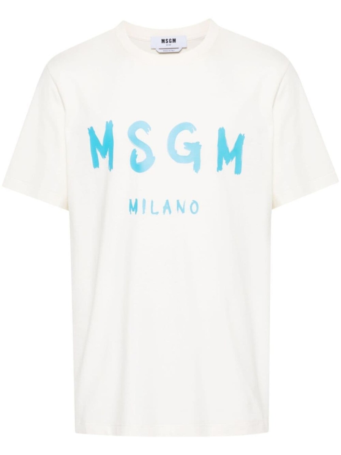 

MSGM футболка с логотипом, нейтральный цвет