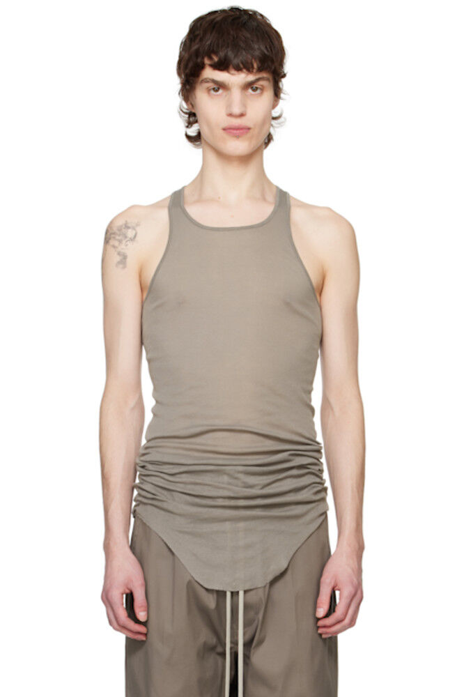 

Серый топ Hollywood Basic Rib Rick Owens