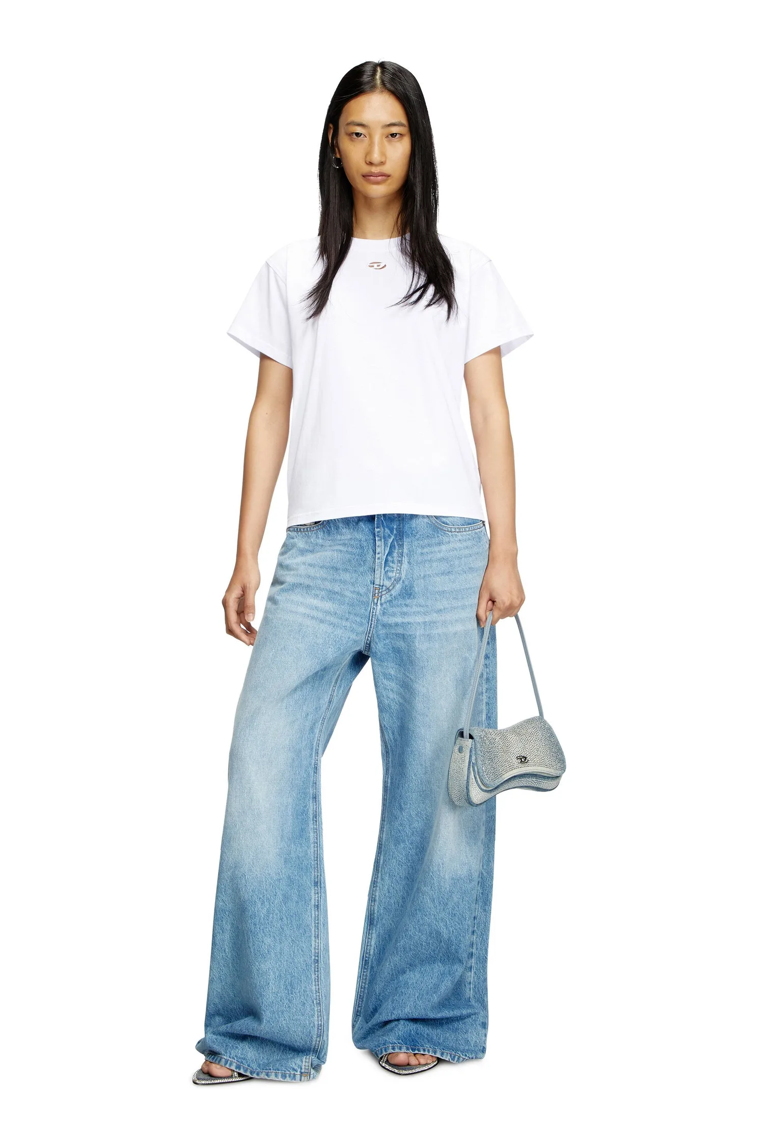 Женская футболка T-MAREY Diesel, white — фото 3