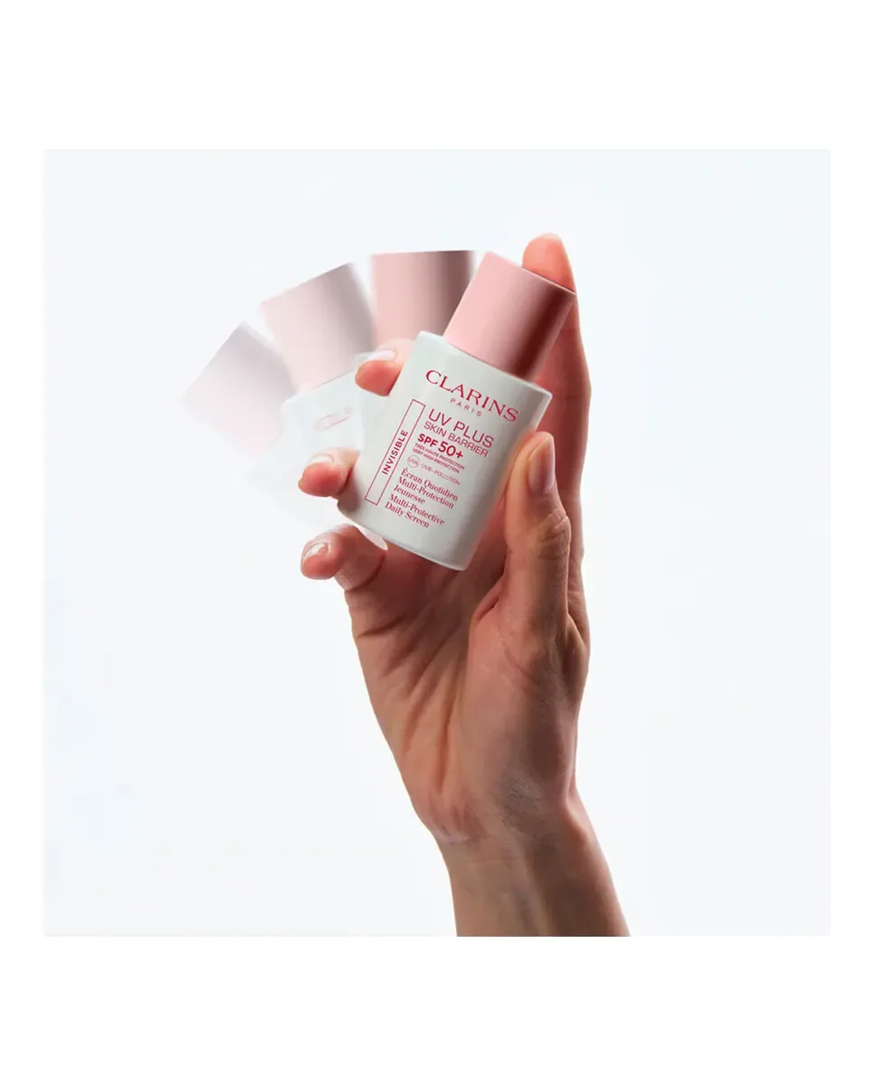 Солнцезащитный крем для лица UV Plus Многофункциональная защита SPF 50 30 мл Clarins — фото 4