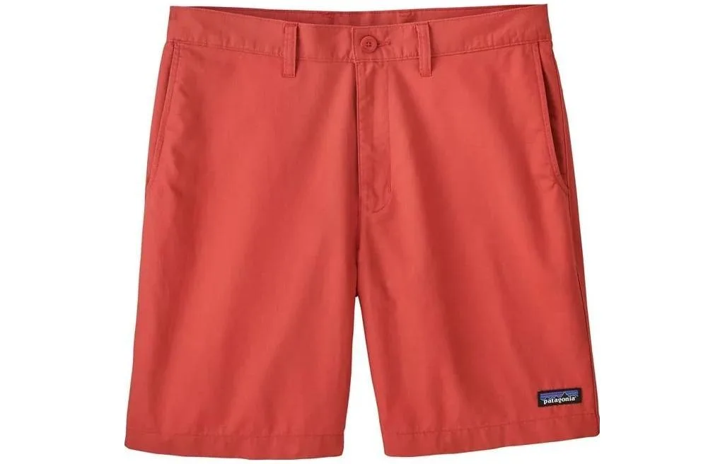 Бермуды из смесового органического хлопка Patagonia, Vermilion Tree Red/Sumr