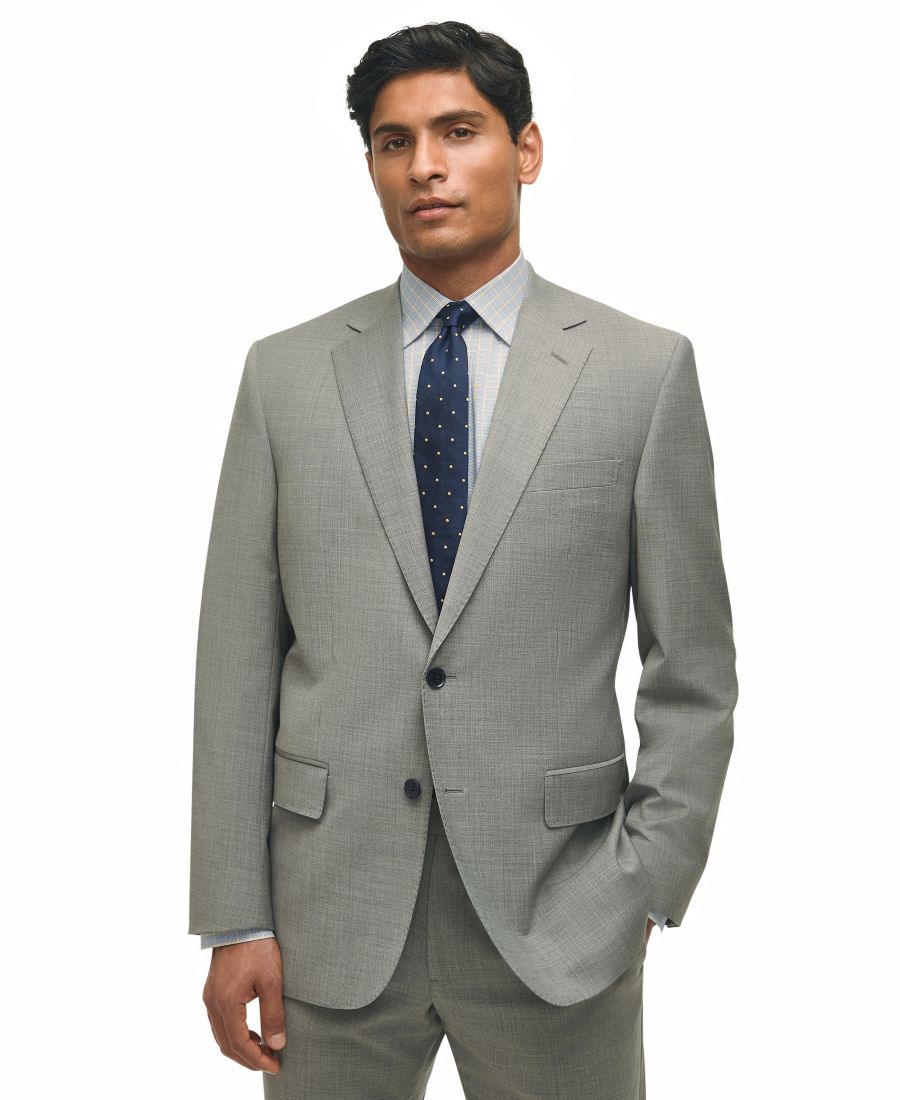 

Классический шерстяной пиджак для мужского костюма Brooks Brothers Brooks Brothers, Grey
