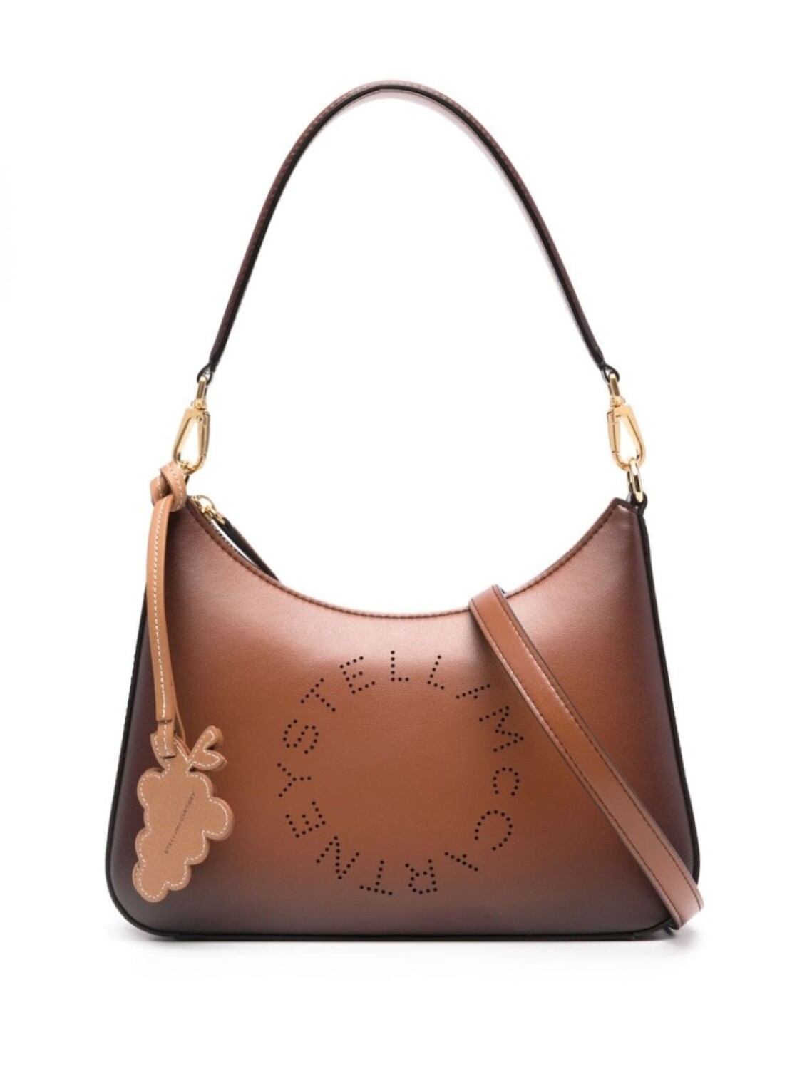 

Stella McCartney сумка на плечо с логотипом, коричневый