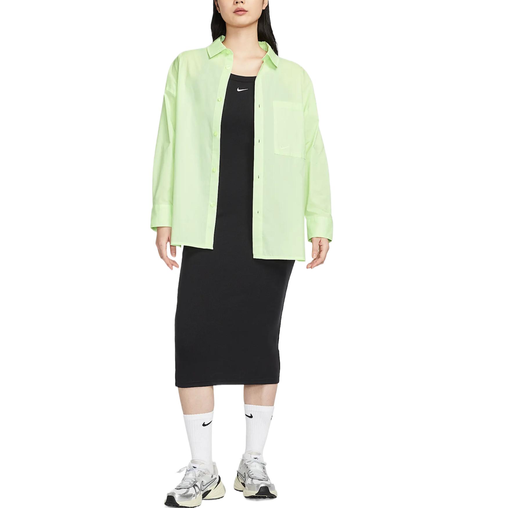 Nike Спортивная рубашка Women's Slight Yellow Green — фото 4