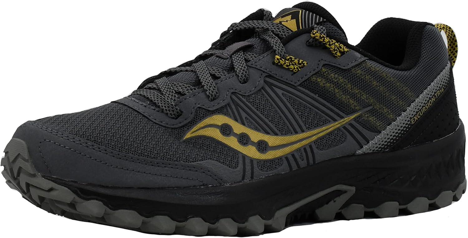 

Мужские кроссовки для трейлраннинга Saucony Excursion Tr14, черный/серый/темно-серый