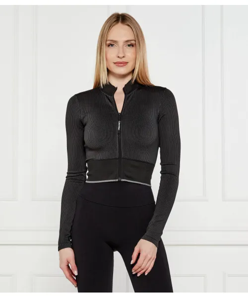 

Толстовка Cropped fit Calvin Klein Performance, черный
