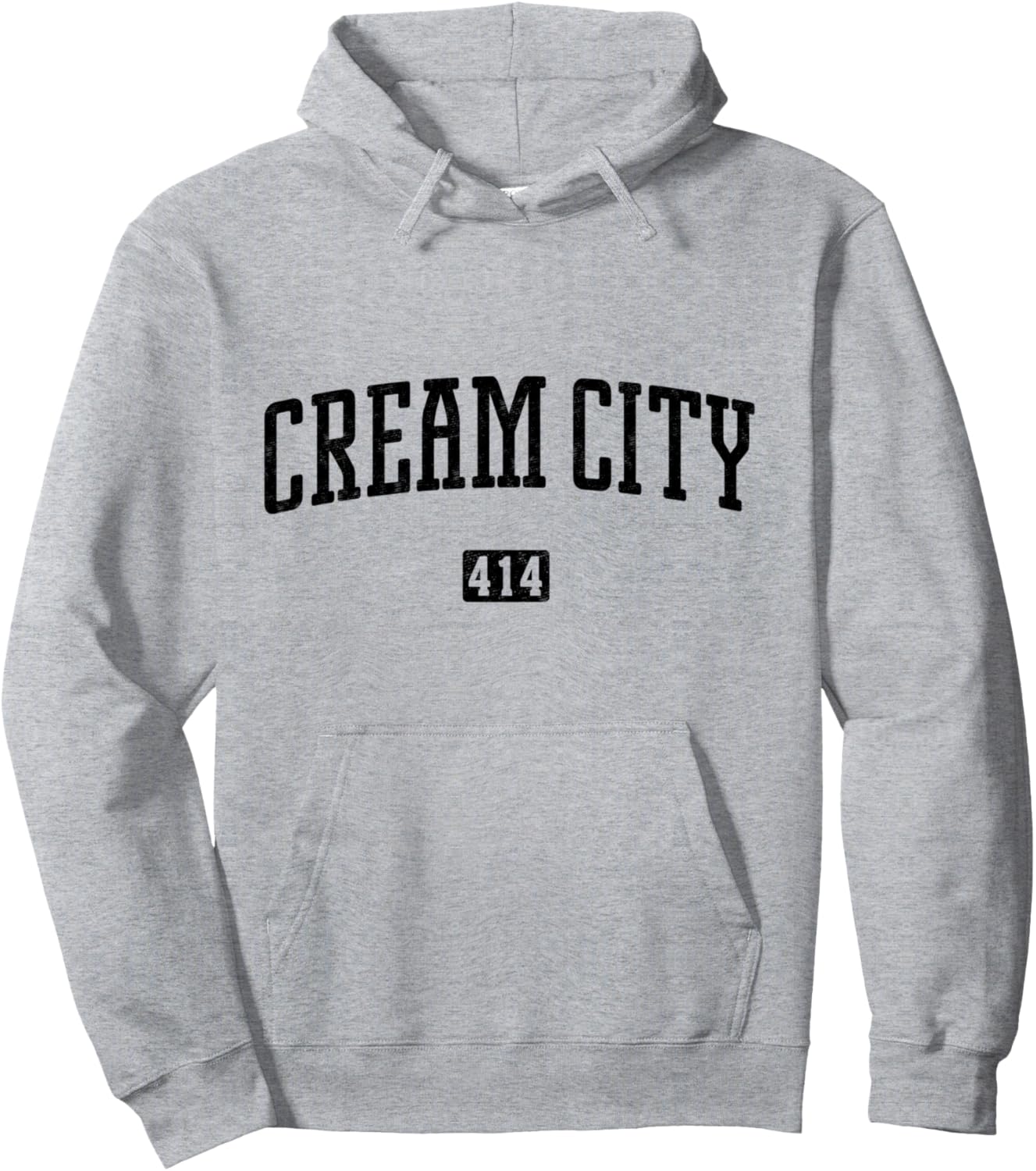

Винтажная толстовка Cream City 414 Cream City Apparel Co, серый