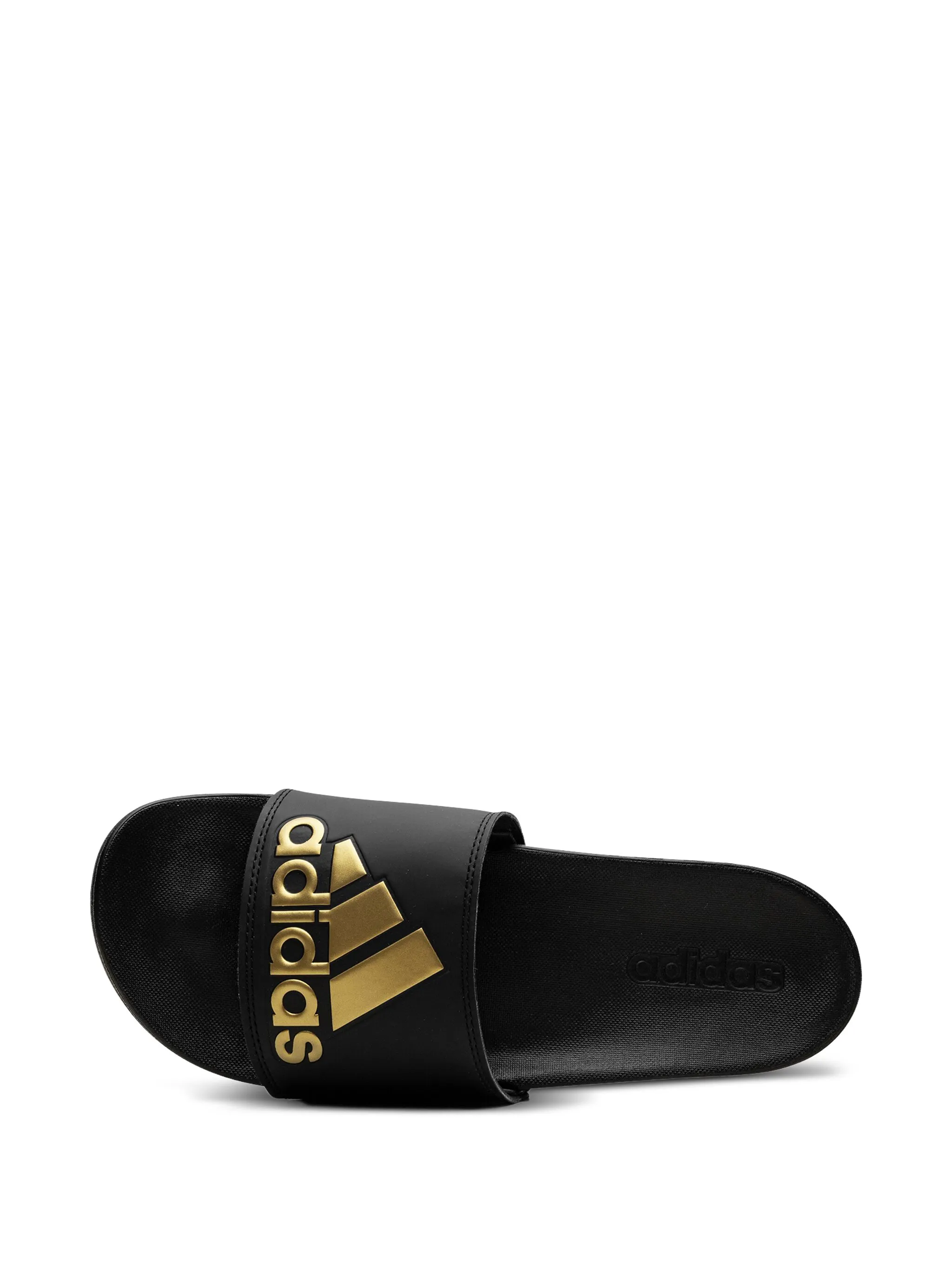Шлепанцы Adilette Comfort Core Metallic Adidas, черный — фото 3