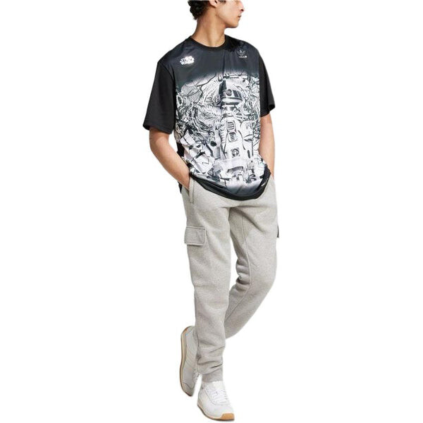 Футболка x star wars nanzuka graphic t shirt asia sizing Adidas, черный — фото 4