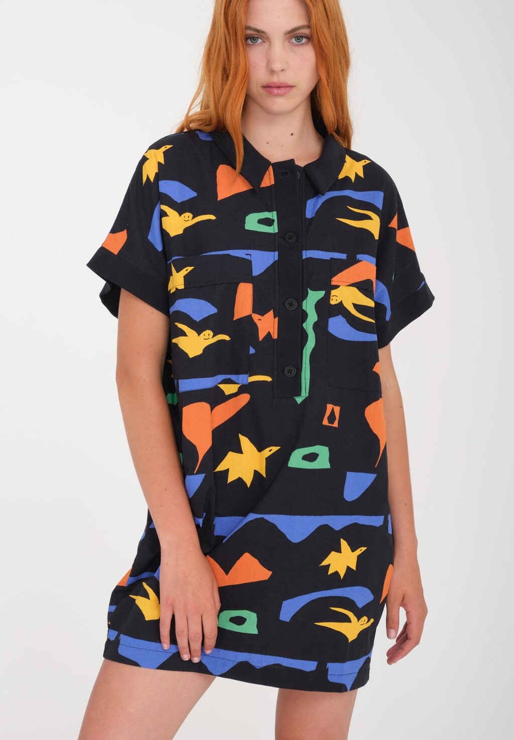

Платье-блузка FA ARTHUR LONGO Volcom, цвет black