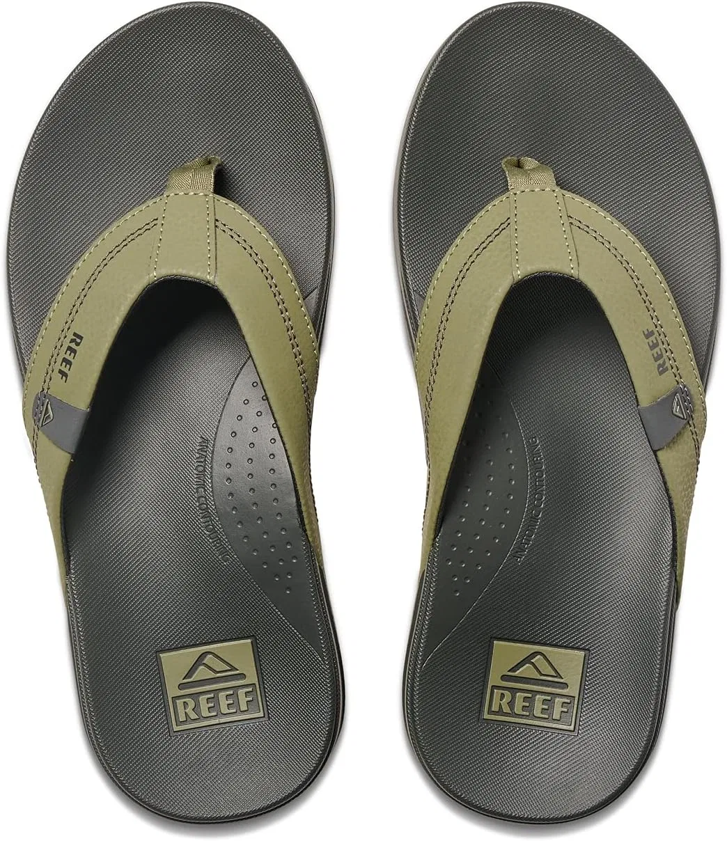 Сандалии с разделителем пальцев Reef Toe, пружинный каркас, Gray — фото 2