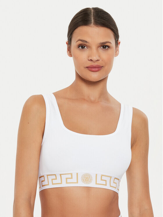 

Верхний бюстгальтер Versace, белый
