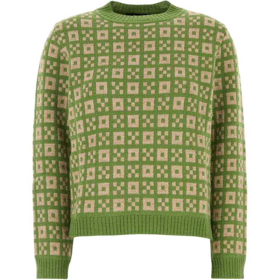 

Weekend Max Mara Джемпер с жаккардовым узором WEEKEND MaxMara, зеленый