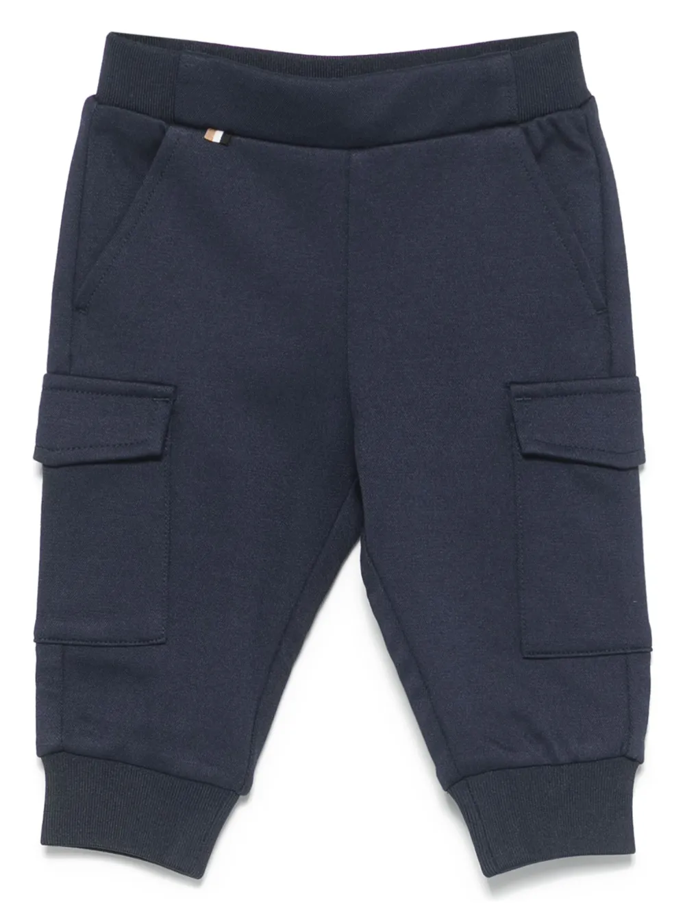 

Зауженные спортивные брюки BOSS Kidswear, синий