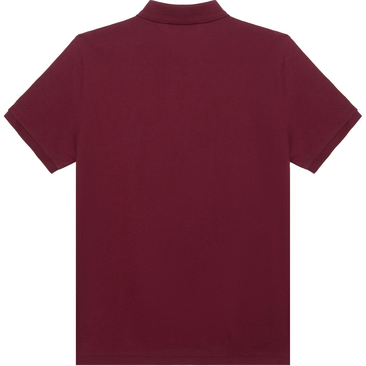 Футболка поло Ralph Lauren Custom Slim Fit однотонная с тремя лошадьми — фото 3