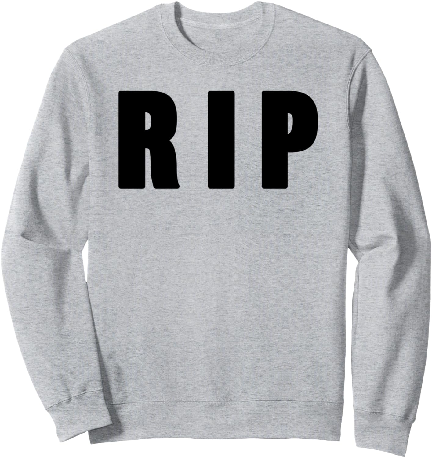 

Покойся с миром, толстовка с крупным черным текстом Trendy Apparel, Черный, Покойся с миром, толстовка с крупным черным текстом Trendy Apparel