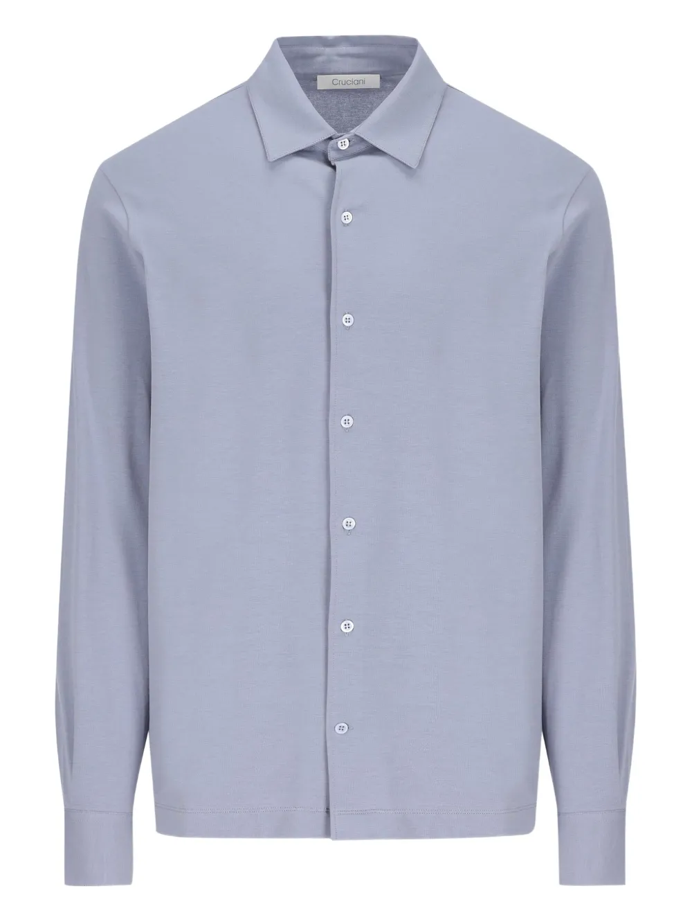 

Рубашка с манжетами на пуговицах Cruciani, синий