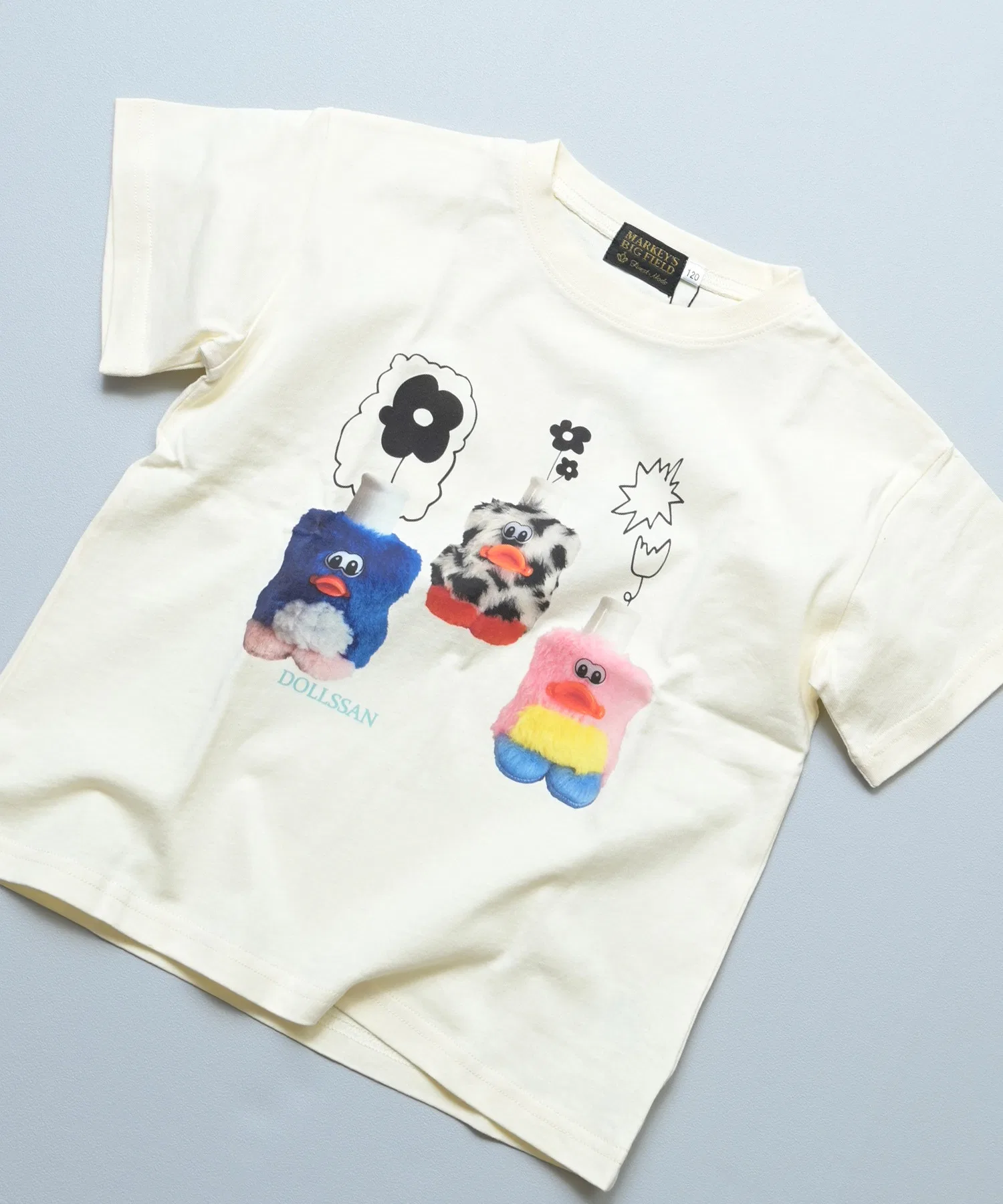 Детская футболка MARKEY'S 【DOLLSSAN】別注KEBIN Tシャツ