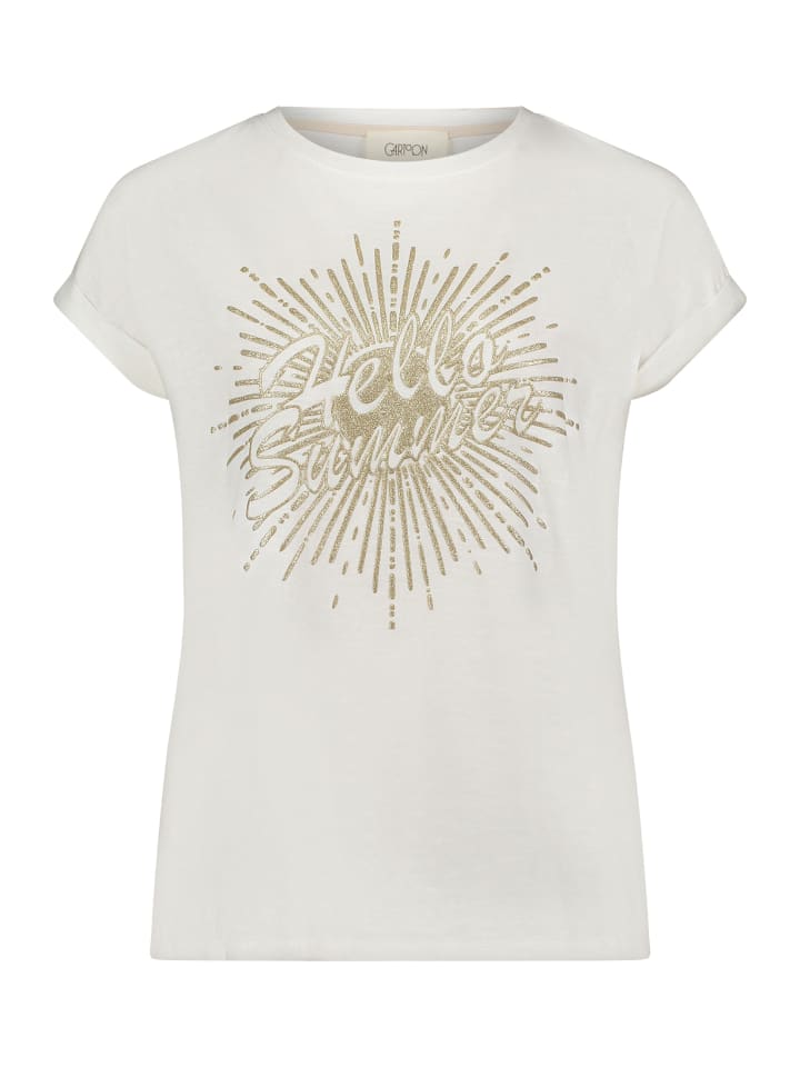 

Футболка CARTOON, цвет patch cream/gold