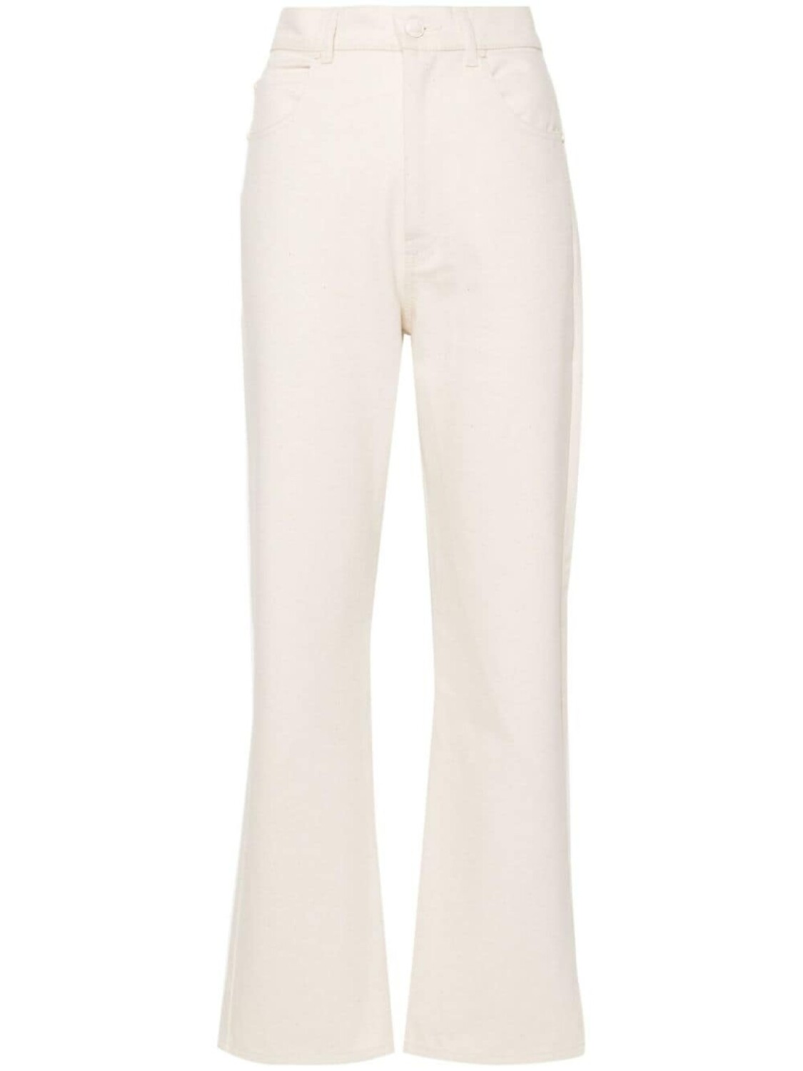 

Прямые брюки с завышенной талией Max Mara, бежевый