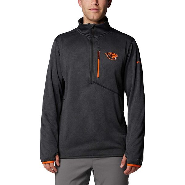 

Мужская черная куртка Oregon State Beavers Park View Grid Fleece Omni-Wick с полузастежкой Columbia