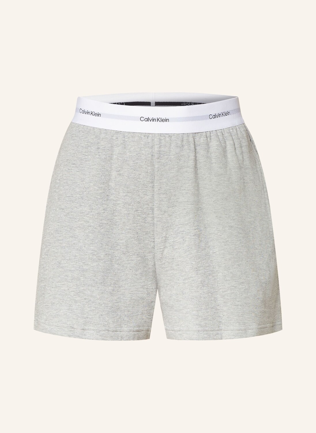 

Современные махровые шорты для отдыха Calvin Klein, серый