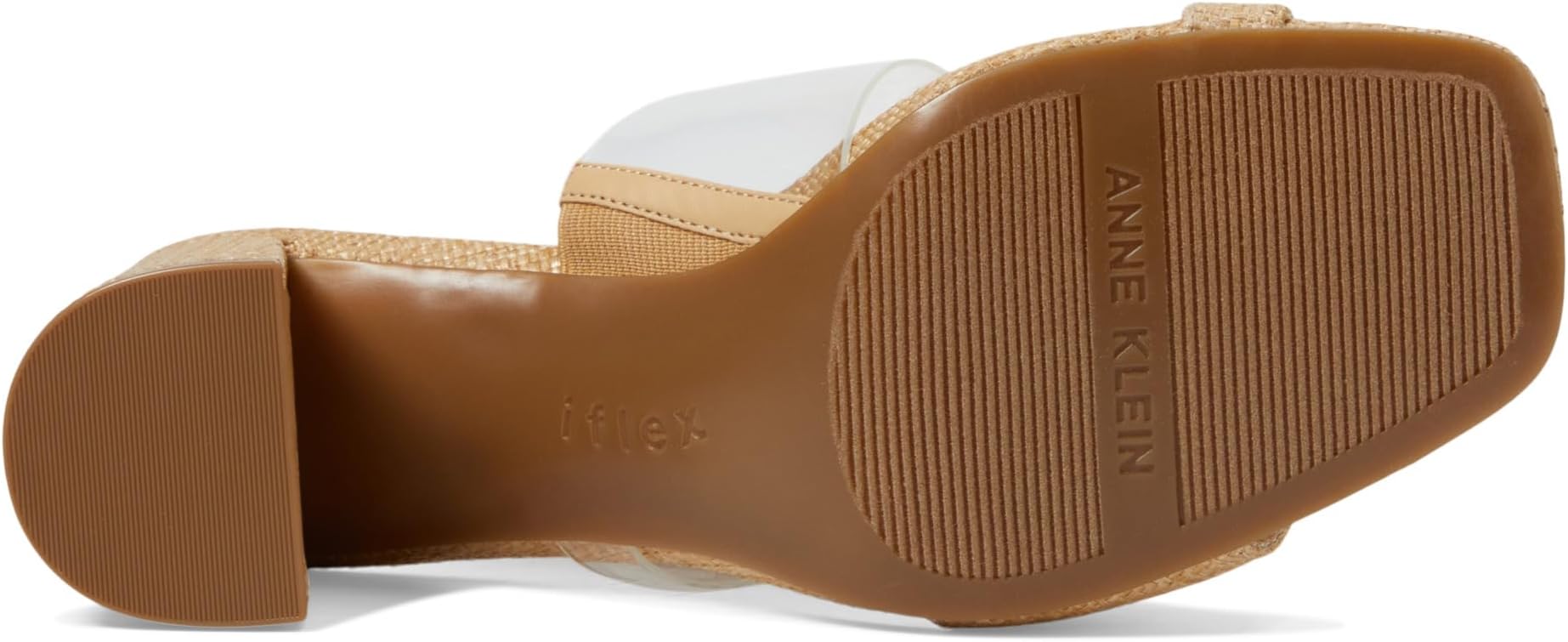 Туфли Anne Klein Kinder, Clear/Natural — фото 3