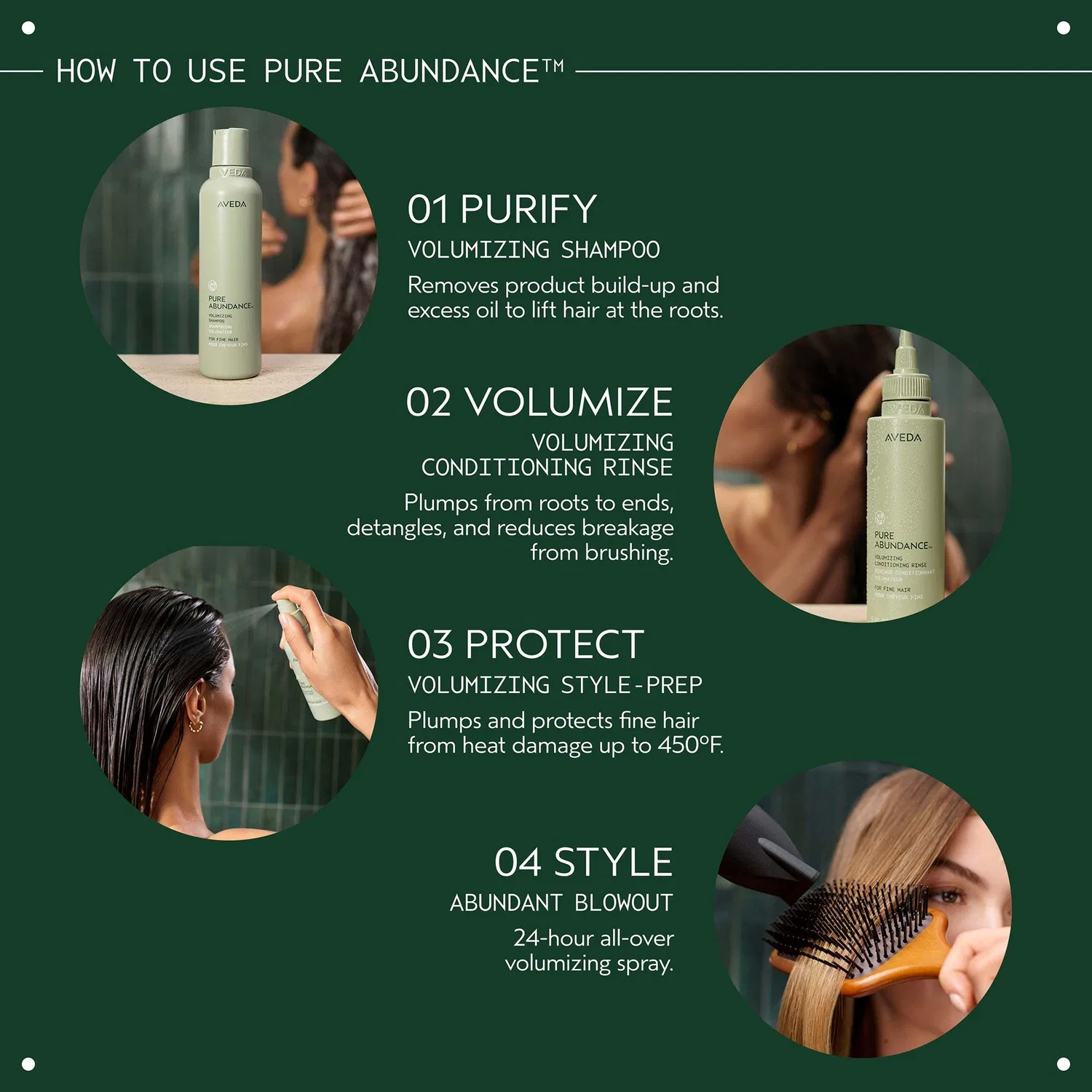 Шампунь для придания объема Pure Enbundance, 200 мл Aveda — фото 4