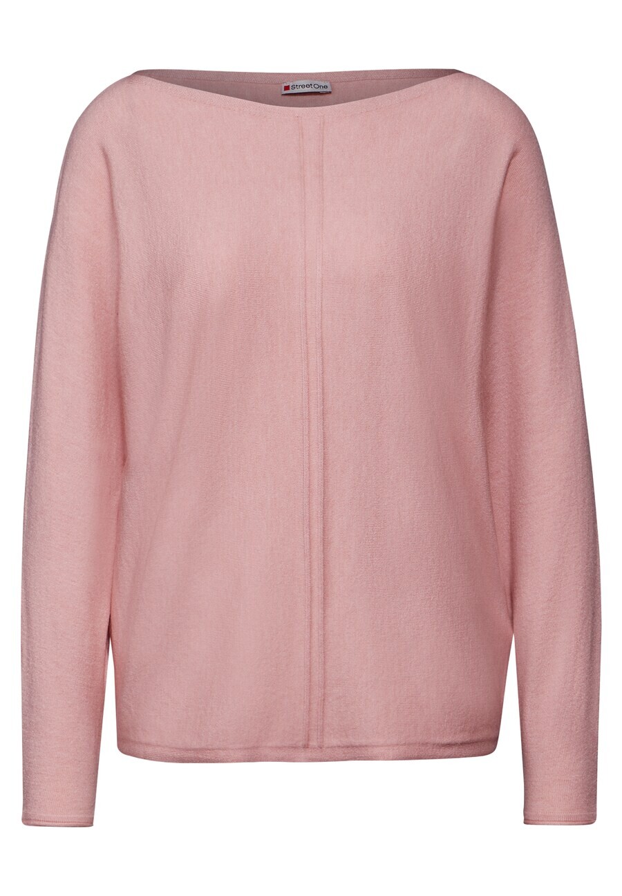 

Базовый свитер STREET ONE Sweater, темно-розовый