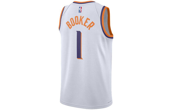 Майка Nike Dri-FIT NBA Swingman Jersey 2023/24 Association Edition 'Phoenix Suns Devin Booker', белый — фото 2