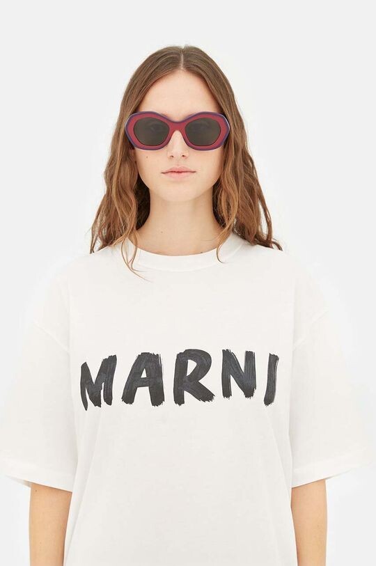 

Солнцезащитные очки Ulawun Vulcano Bordeaux Marni, бордовый