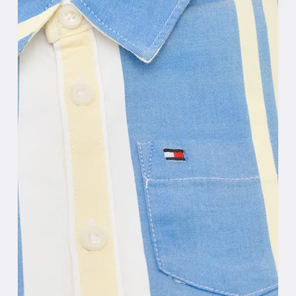 Рубашка стандартного кроя Tommy Hilfiger, синий — фото 3
